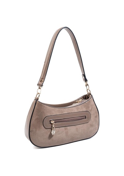 Silver Polo Sp1251 Kadın Omuz Çantası Süet Vizon-vizon
