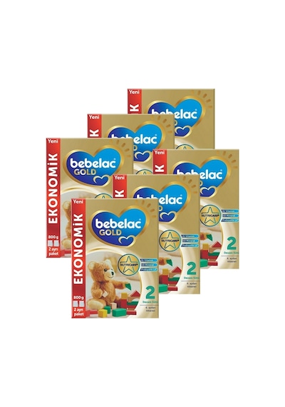Bebelac Gold 2 Devam Sütü 800 G 6 Adet