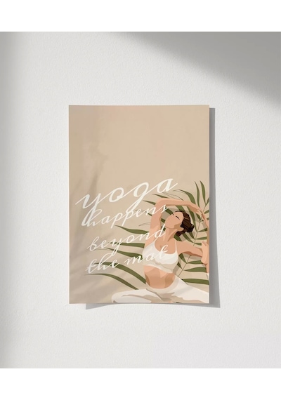 Çerçevesiz Poster Sınırların Ötesinde
