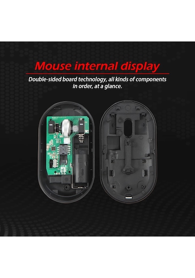 F-11 Üç Modlu Mini Kablosuz Bluetooth 2.4g 2400 Dpı Mouse