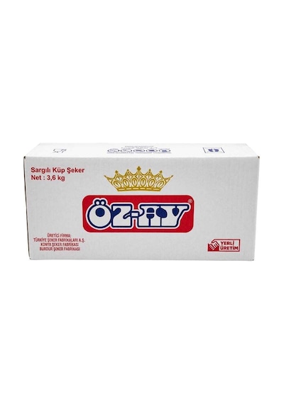 Özay Sargılı Küp Şeker 3.6 Kg 1 Koli