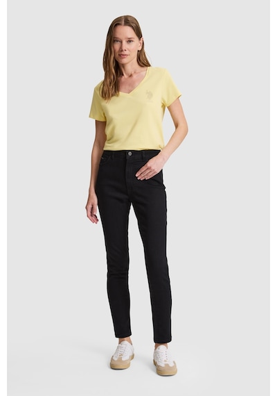 U.s. Polo Assn. Kadın Siyah Pantolon Jean 50321409-dn0027