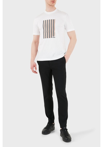 Boss Erkek T Shirt 50560466 100 Beyaz