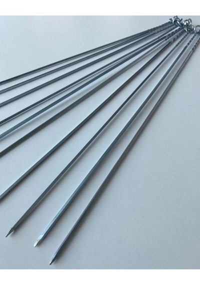 Mobilreyon 35 Kare Ciğer Kuşbaşı Şişi, 3mm En , 50 Cm Boy