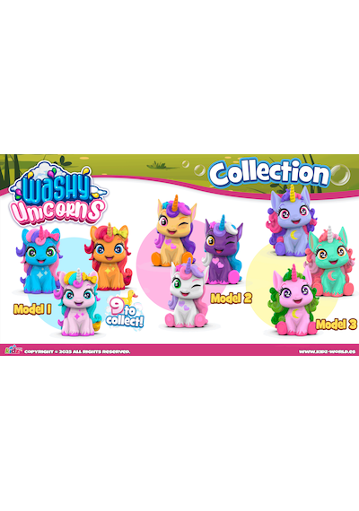 Washy Unicorns Unicornunu Ortaya Çıkar Sürpriz Unicorn Figürü 1 Adet