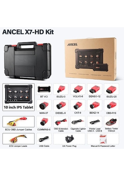 Ancel X7 Hd Ağır Vasıta Arıza Tespit Cihazı