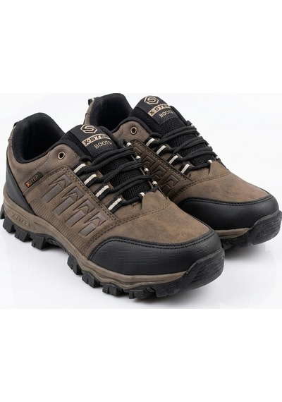 Xstep Erkek Kaymaz Taban Suya Dayanıklı Outdoor Kışlık Ayakkabı X5 Vizon