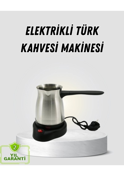 800w Paslanmaz Elektrikli Cezve Gizli Rezistans Ergonomik Kulp 0.5mm Kenar Kalınlığı