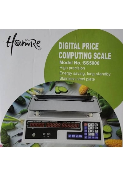 Techfit Homre Manav Terazisi Dijital 40kg Ss5000 9728