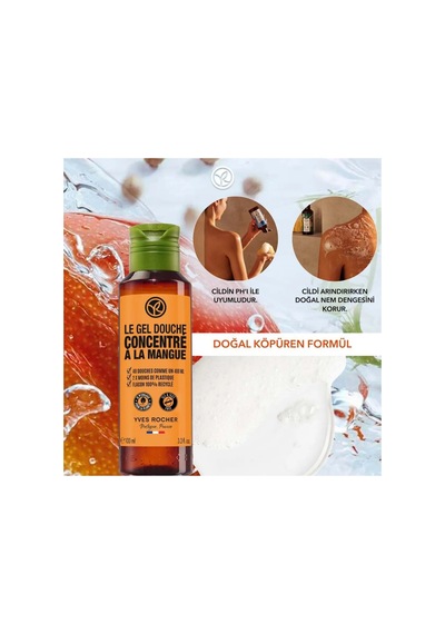 Konsantre Duş Jeli Mango & Kişniş 100 Ml - Ekolojik Doz Ayarlı Seyahat Boy Canlandırıcı Banyo Jeli Diğer