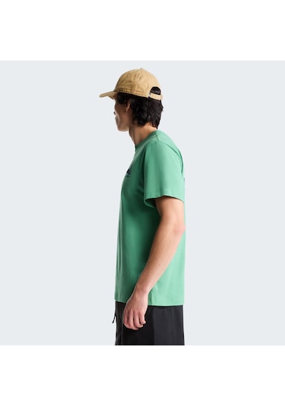 The North Face M Campıng Relaxed Short Sleeve Tee-graph Erkek Tişört Nf0a8gqmg571 Yeşil