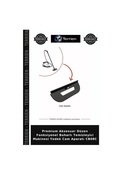 Premium Aksesuar Düzen Fonksiyonel Buharlı Temizleyici Makinesi Yedek Cam Aparatı Cb08c