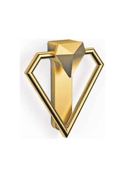 Düğme Diamond Mat Altın