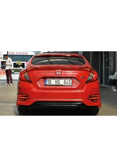 Oled Garaj Honda Civic Fc5 Arka Tampon Ledi E Dizayn