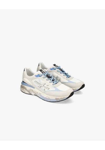 Premiata Sneakers Moerun 7299 Beyaz - Mavi