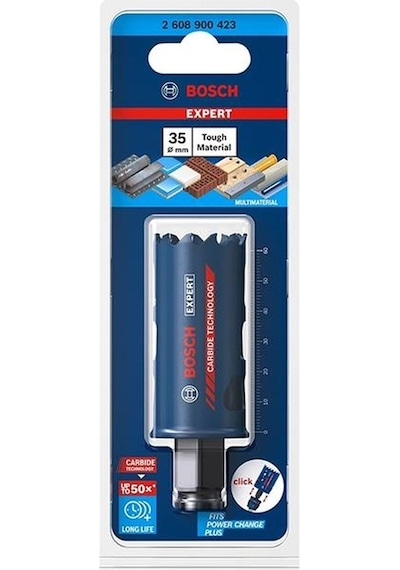 Bosch 35 Mm Expert Sert Malzemeler İçin Panç 2608900423