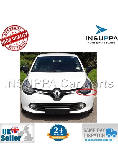 Renault Clio 4 2012 Yılında Çıkan Kasa Far Kaşı Ön Sol Oem No: 260e03800r