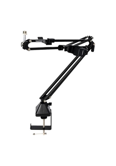 Takstar Canlı Yayınlar İçin Mikrofon Ve Telefon Tutucu Boom Kolu Ve Mikrofon Standı Mic Arm