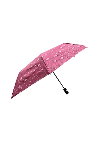 Marlux Tam Otomatik Bordo Damla Desenli Şemsiye 7110c 709801 Bordo