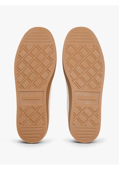 Tommy Hilfiger Th Herıtage Court Sneaker Ltr Kadın Bej Sneakers - Fw0fw09028