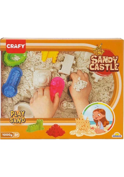 Crafy Macera Kalesi Oyun Kumu Seti 10 Parça 1000 G - Standart