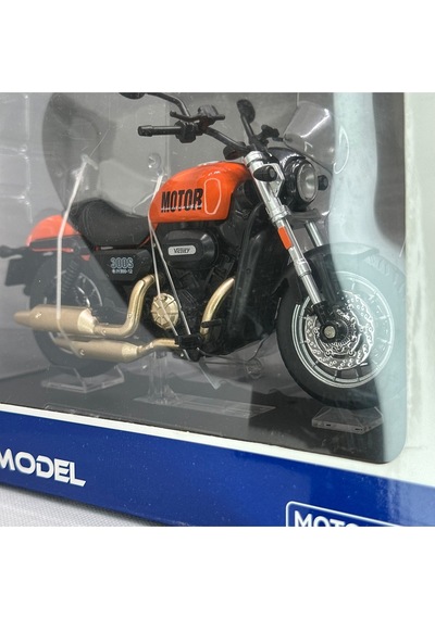 Qj Motor Srv 300 1:12 Ölçek Sesli & Işıklı Diecast Motosiklet Model