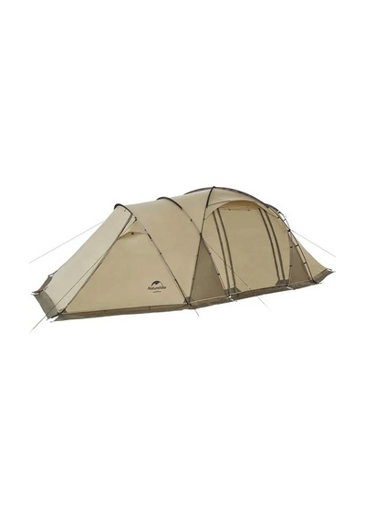 Naturehike Glamping Upf50+ Aries Beta 4-6 Kişilik Tünel Çadır Kahverengi