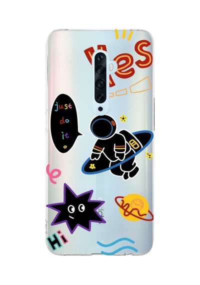 Oppo Reno 2z Desen224 Çok Renkli