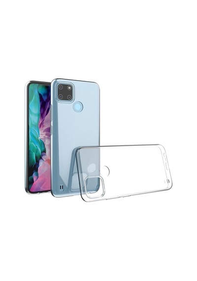 Gld-spt- Newface Realme C25y Kılıf Lüx Şeffaf Silikon