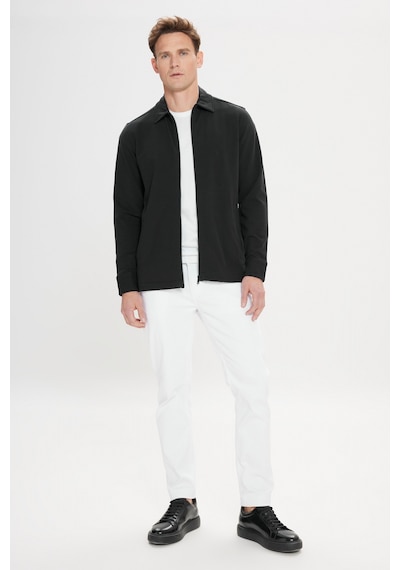 AC&Co / Altınyıldız Classics Erkek Syh Standart Fit Normal Kesim Gömlek Yaka Pamuklu Esnek Mont Syh Siyah AC&Co / Altınyıldız Classics Erkek Syh Standart Fit Normal Kesim Gömlek Yaka Pamuklu Esnek Mont Syh Siyah