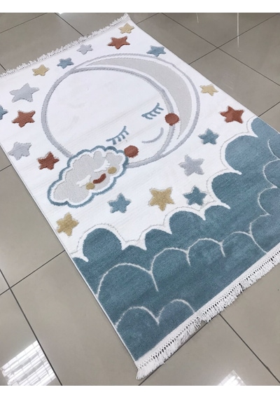 Bünyan Halı Twist 276 Serisi Oturma Salon Yatak Çocuk Odası Halısı 120x180 Çok Renkli