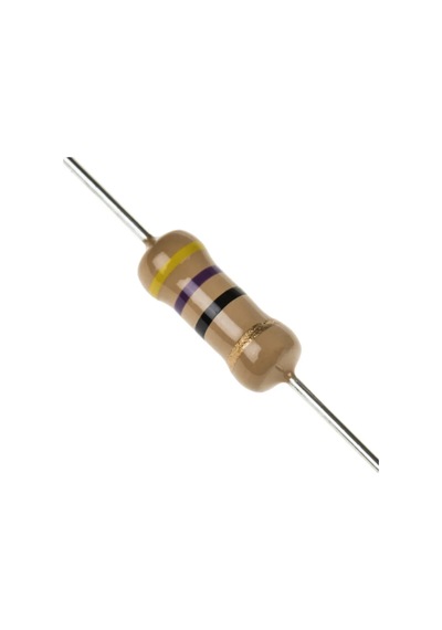 47 Ohms 1/4 Watt Direnç Paket 10 Adet Pcs