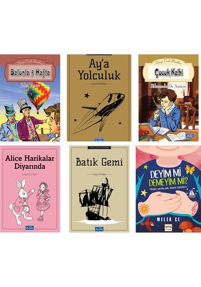 Deyim Mi Demeyim Mi Hiçbir Yerde Yok, Deyim Ortaokul 6 Kitap Set