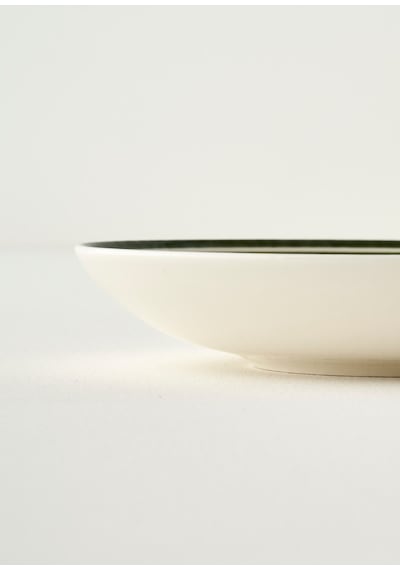 Bella Maison Bonheur Porselen Salata Kasesi Yeşil 30 Cm Yeşil