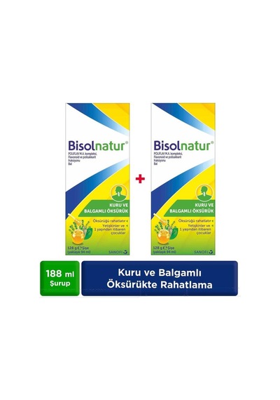 Bisolnatur Şurup 2'li