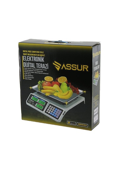 Assur Asr-8084 Acs-809t Dijital Karpuz Terazi Tartı 40kg/2g