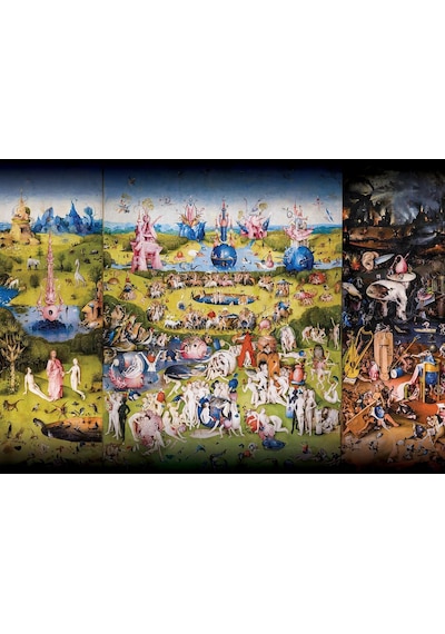 Art Puzzle Dünyevi Zevkler Bahçesi, Hieronymus Bosch 2000 Parça Puzzle
