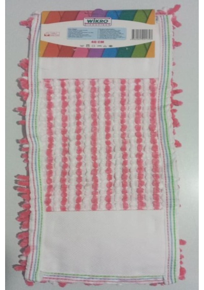 Wikro 3 Adet Mikrofiber Makarna Mop 40 Cm