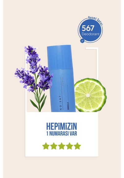 No.567 Erkek 150 Ml Deodorant