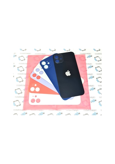 Apple Uyumlu iPhone 12 Arka Pil Batarya Kapağı (Cam) (183586043)