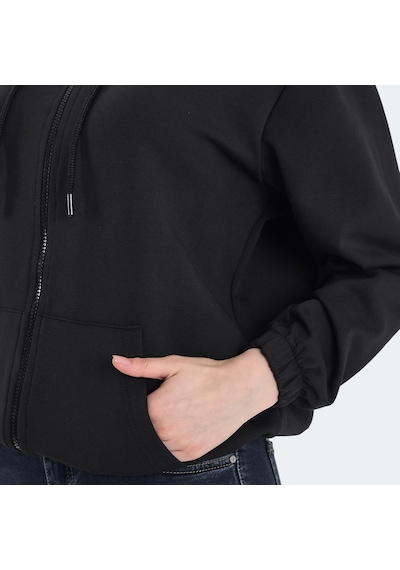 Slazenger KIMBERLEY IN Kadın Sweatshirt Siyah