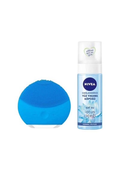 Canlandırıcı Yüz Yıkama Köpüğü 150 Ml + Şarjlı Cilt Temizleme Cihazı Ve Masaj Aleti Karışık