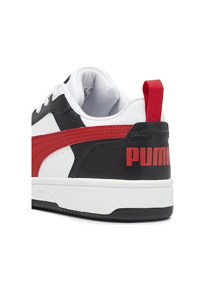 Puma Rebound V6 Low Erkek Sneaker Siyah Beyaz Siyah Beyaz