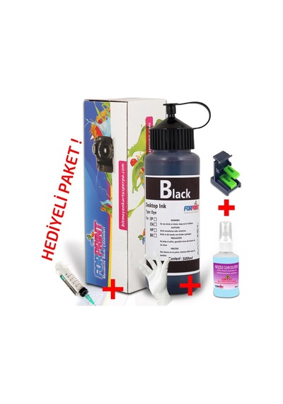 HP 704 Kartuş Uyumlu Mürekkep 500 ML Forprint