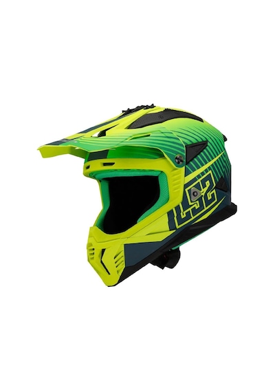 Ls2 Fast 2 Duck Kross Kask Sarı
