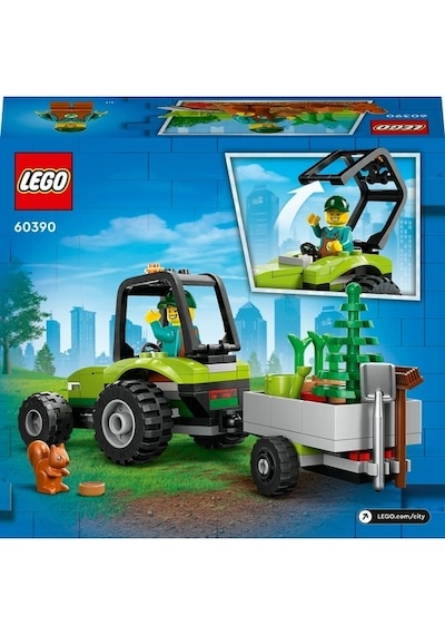 LEGO City 60390 Park Traktörü 86 Parça