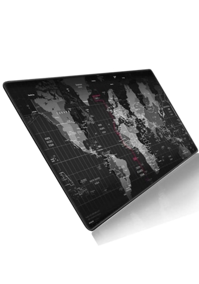 Dünya Desenli 80x30 Cm Mouse Pad Xl Gaming Mousepad