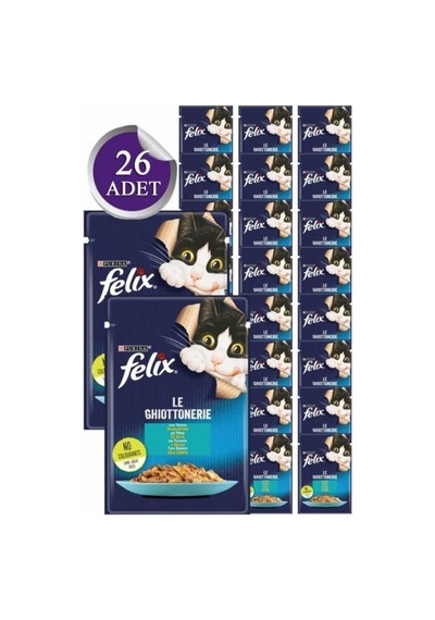 2As Tonlu Kedi Yaş 26 X 85 Gr 12 Gri