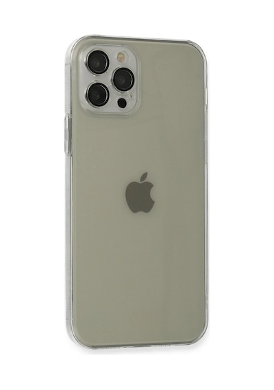 Newface - 957 - İphone 12 Pro Max Kılıf Fly Lens Silikon - Edntrend - - Şeffaf