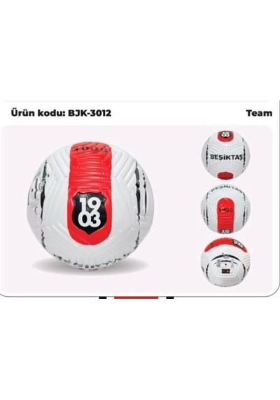 Bjk-3012 Beşiktaş Futbol Topu Team-cnt